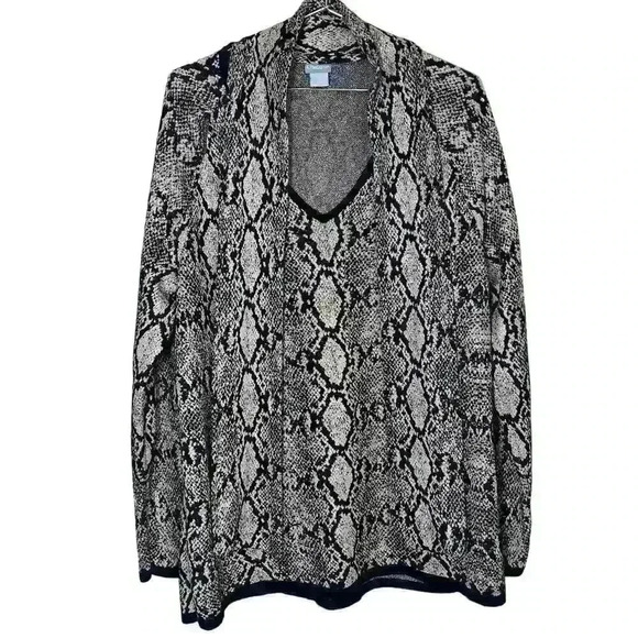 Chicos sweater with removable neck tie size small - Picture 1 of 2
